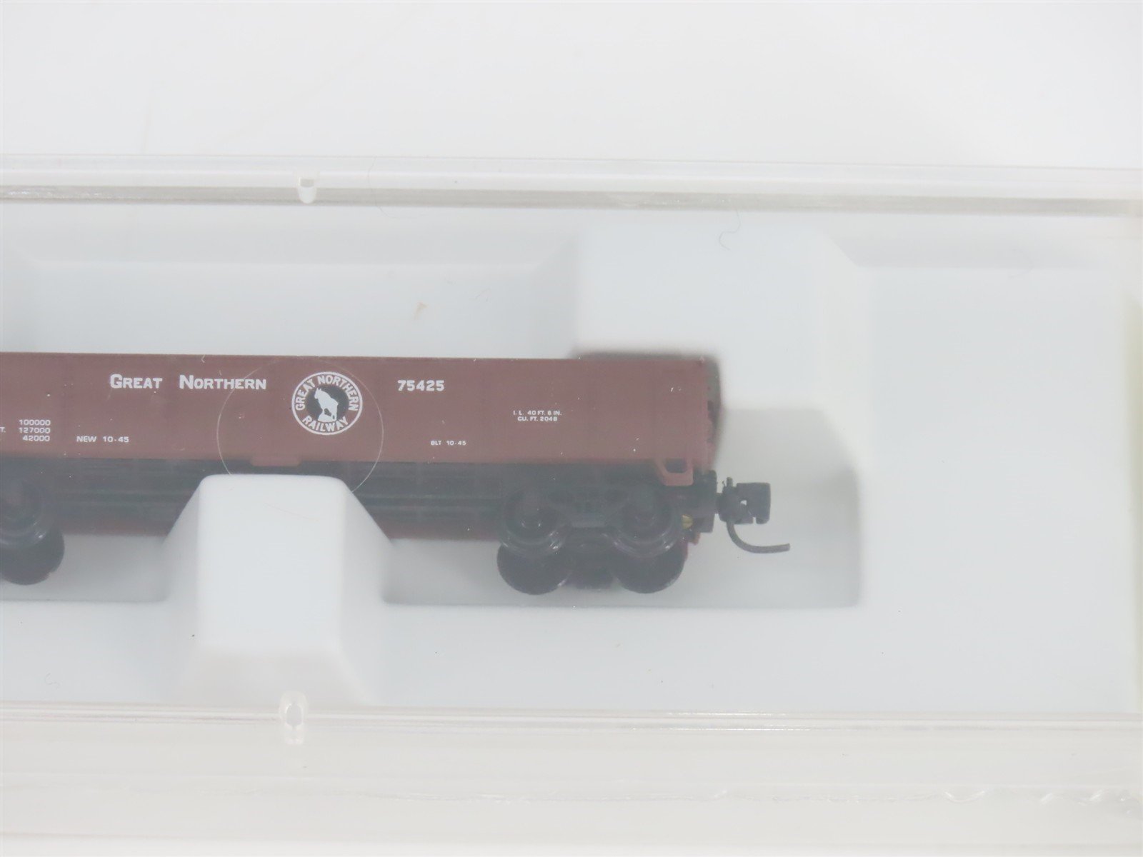 Z Scale Micro-Trains MTL 14306-2 GN Great Northern Gondola #75425