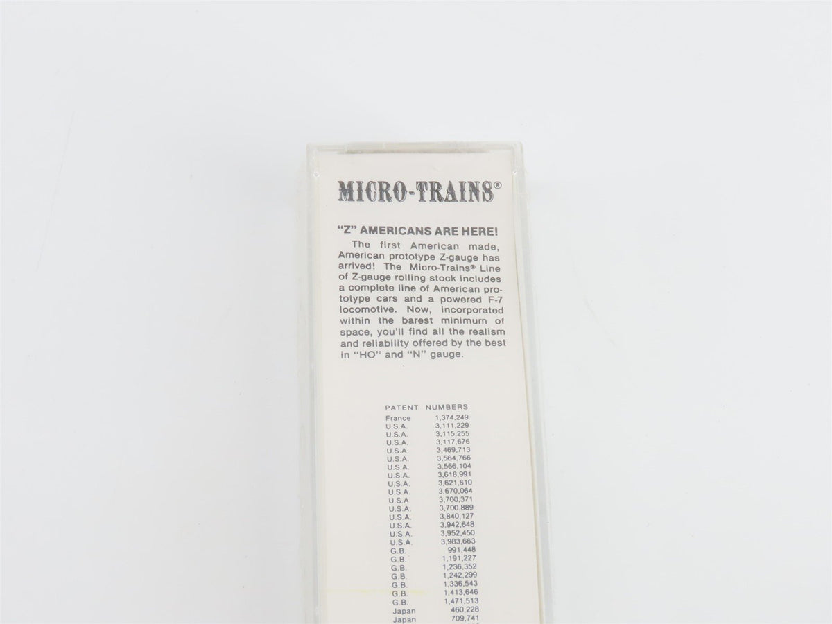 Z Scale Kadee Micro-Trains MTL 14304 CB&amp;Q Burlington Route Gondola #77039