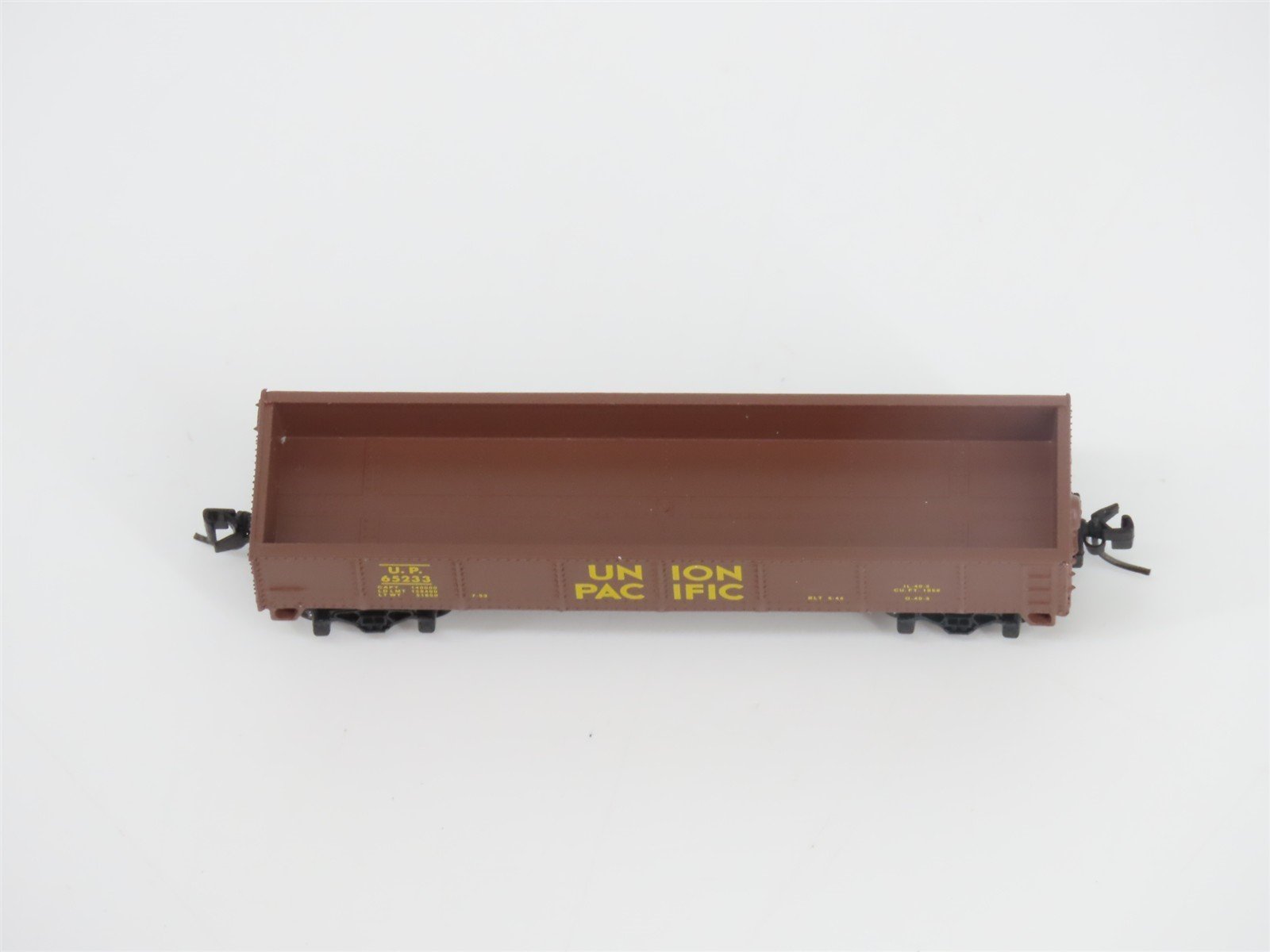 Z Scale Micro-Trains MTL 14303-2 UP Union Pacific 40' Gondola #65233