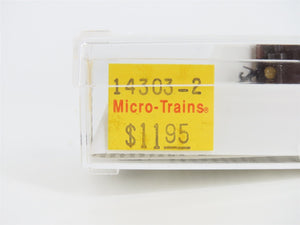 Z Scale Micro-Trains MTL 14303-2 UP Union Pacific 40' Gondola #65233