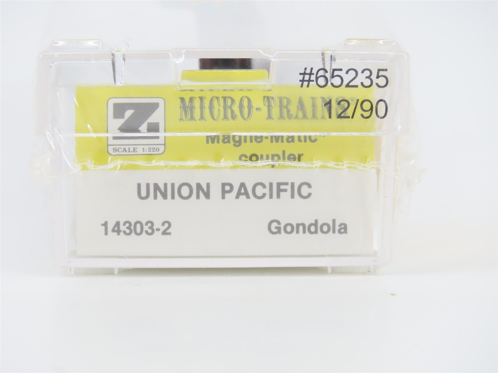 Z Scale Kadee Micro-Trains MTL 14303-2 UP Union Pacific Gondola #65235