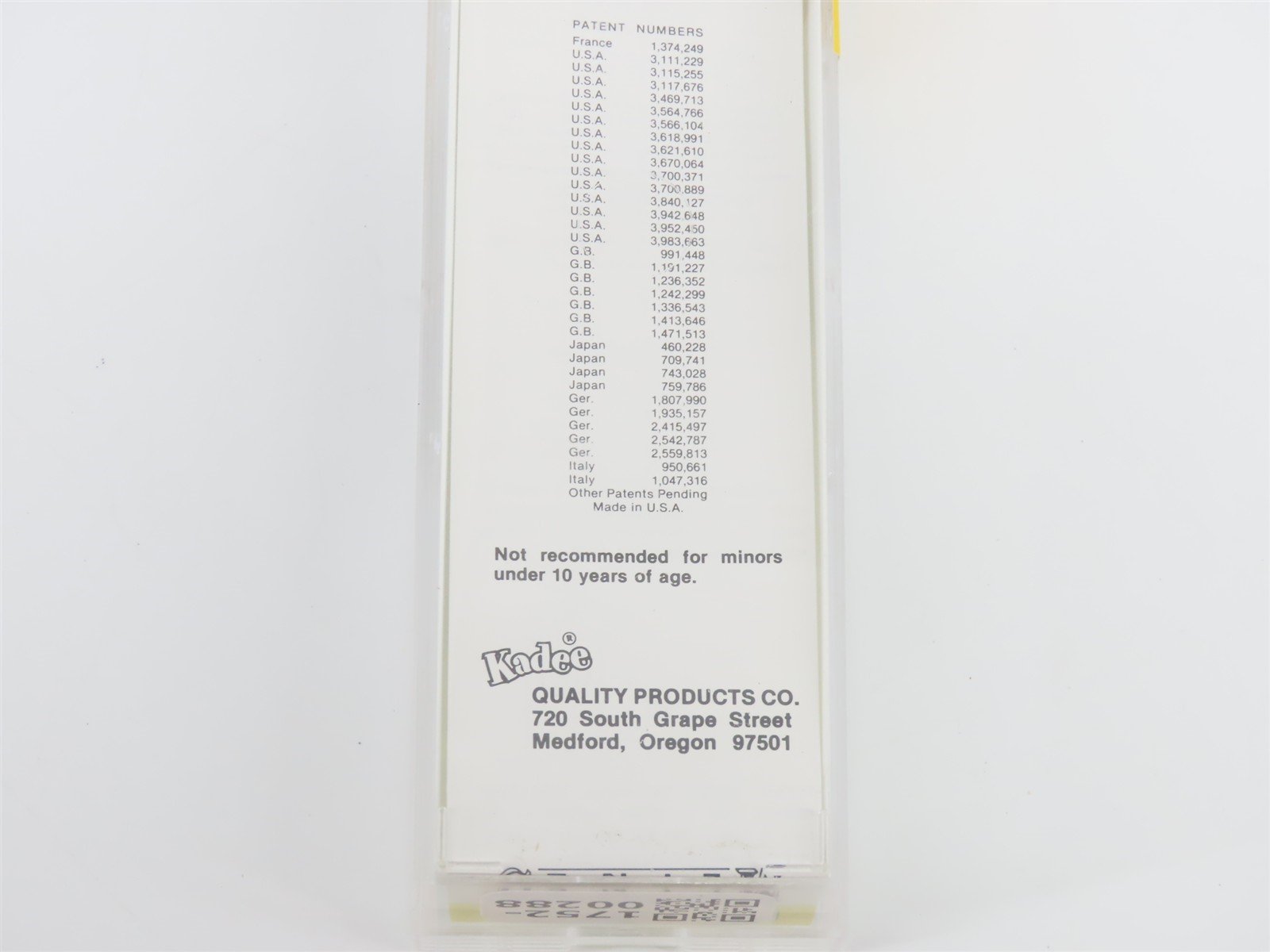 Z Scale Kadee Micro-Trains MTL 14303-2 UP Union Pacific Gondola #65235