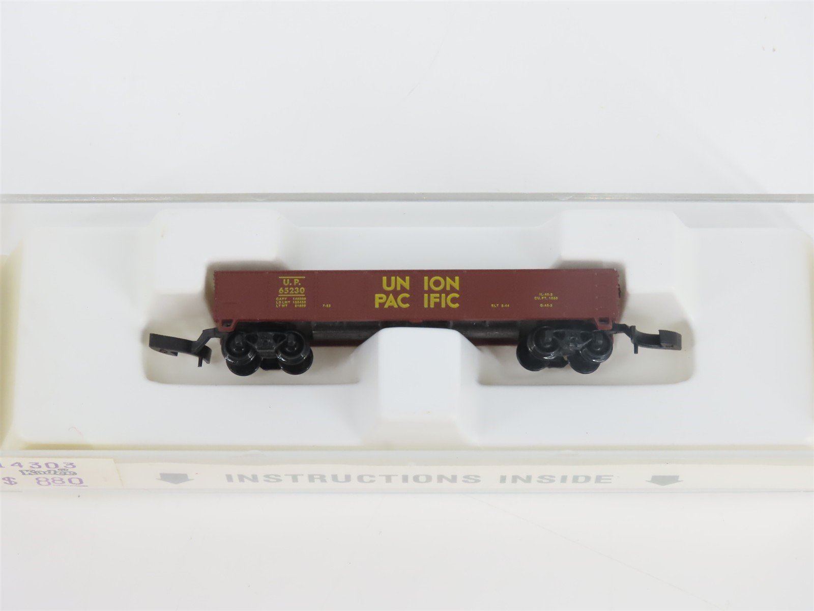 Z Scale Kadee Micro-Trains MTL 14303 UP Union Pacific Gondola #65230