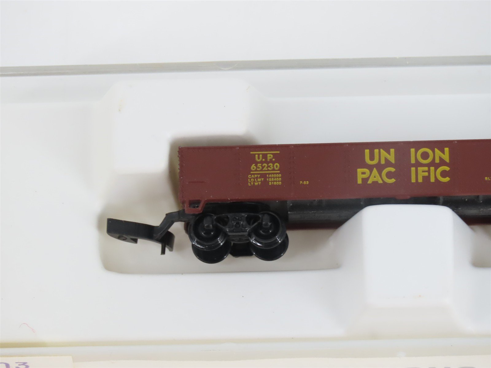Z Scale Kadee Micro-Trains MTL 14303 UP Union Pacific Gondola #65230