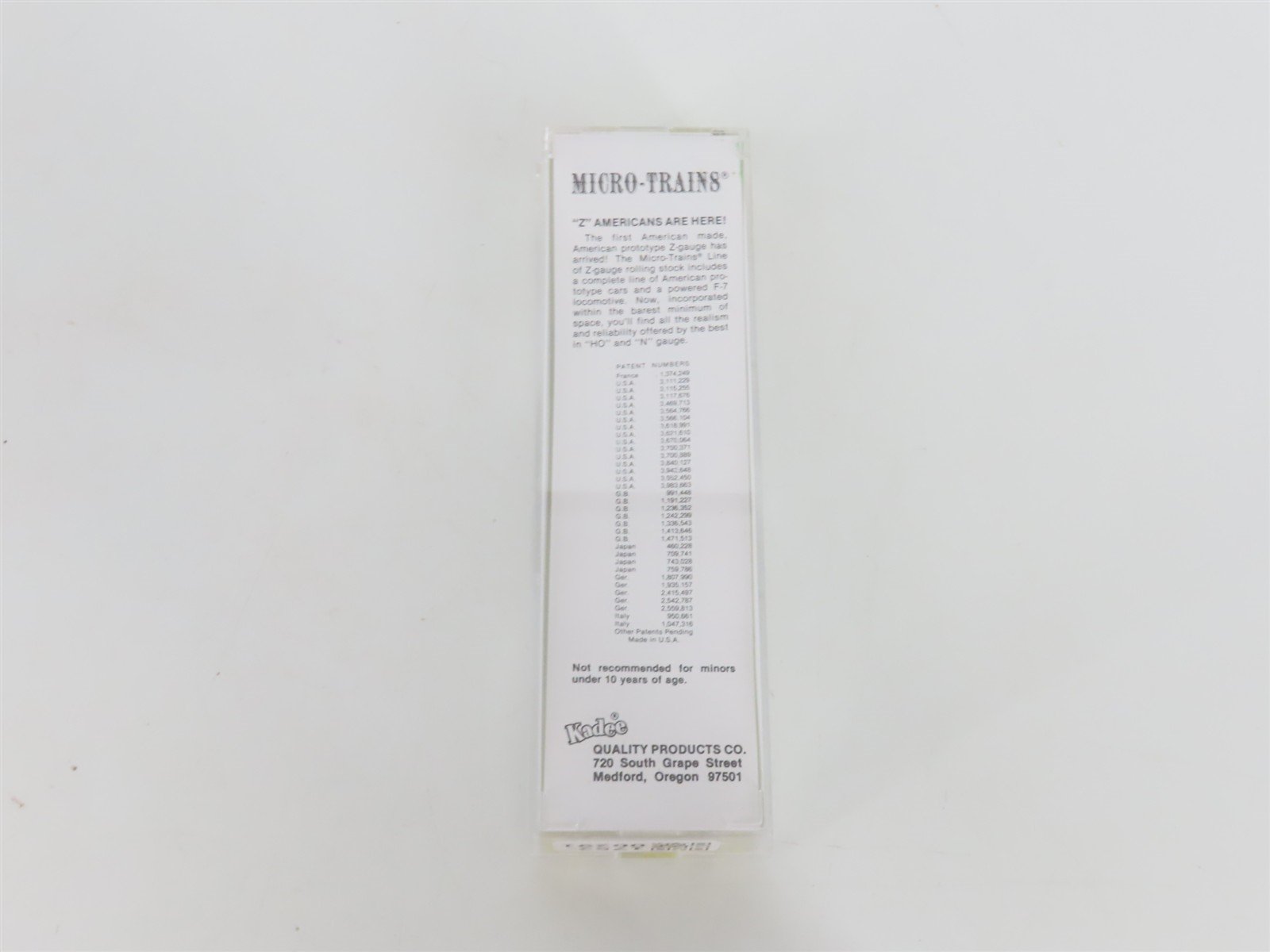 Z Scale Kadee Micro-Trains MTL 14303-2 UP Union Pacific Gondola #65230