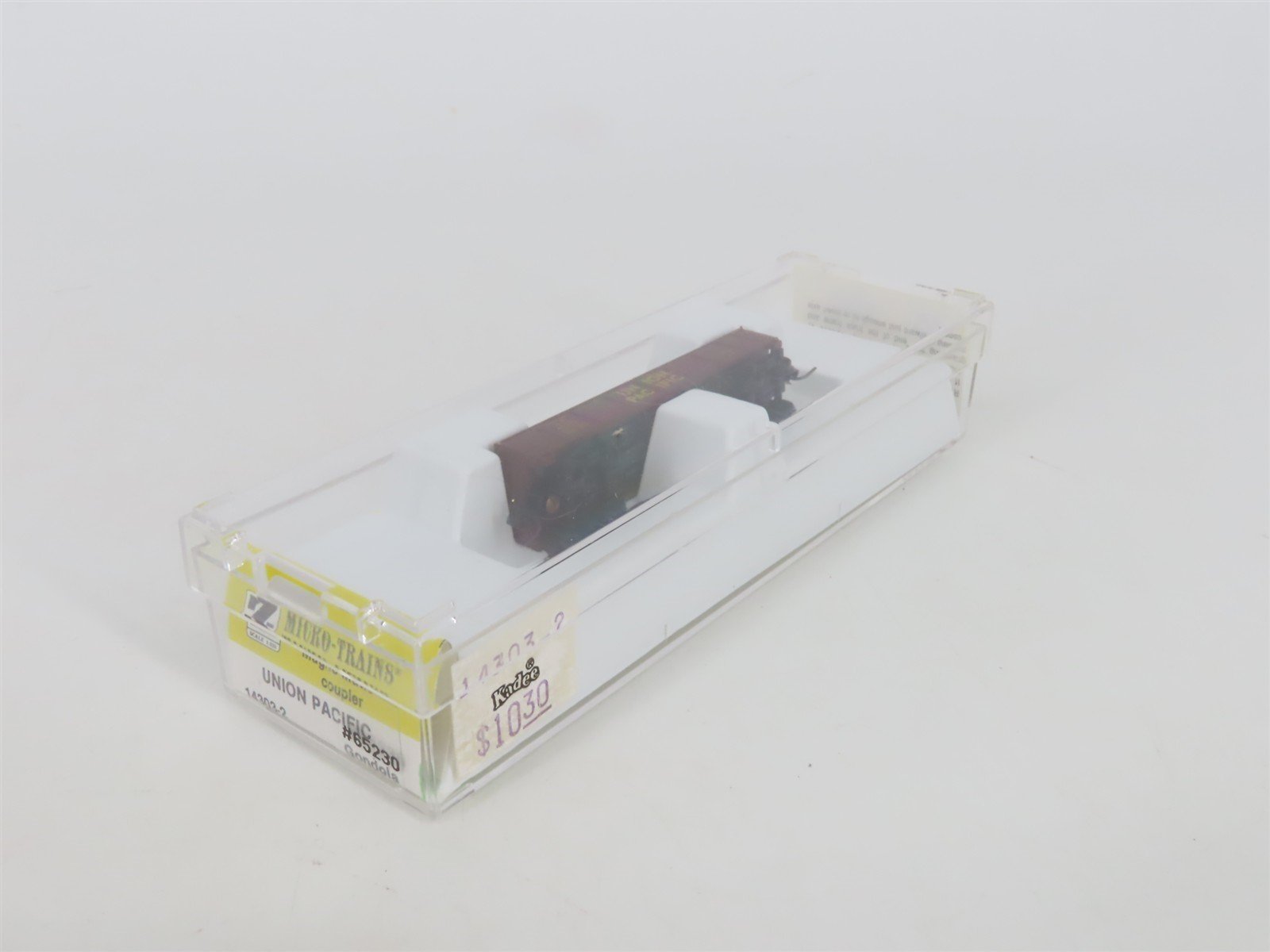Z Scale Kadee Micro-Trains MTL 14303-2 UP Union Pacific Gondola #65230