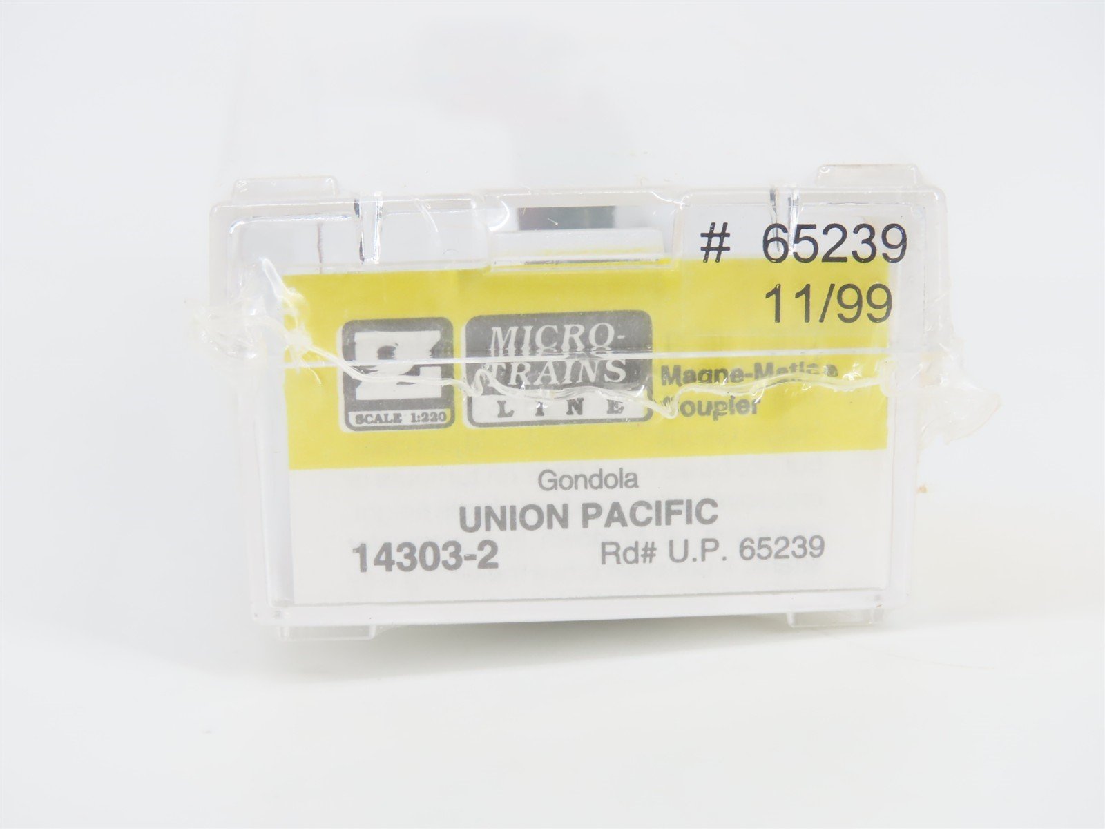 Z Scale Micro-Trains MTL 14303-2 UP Union Pacific Gondola #65239