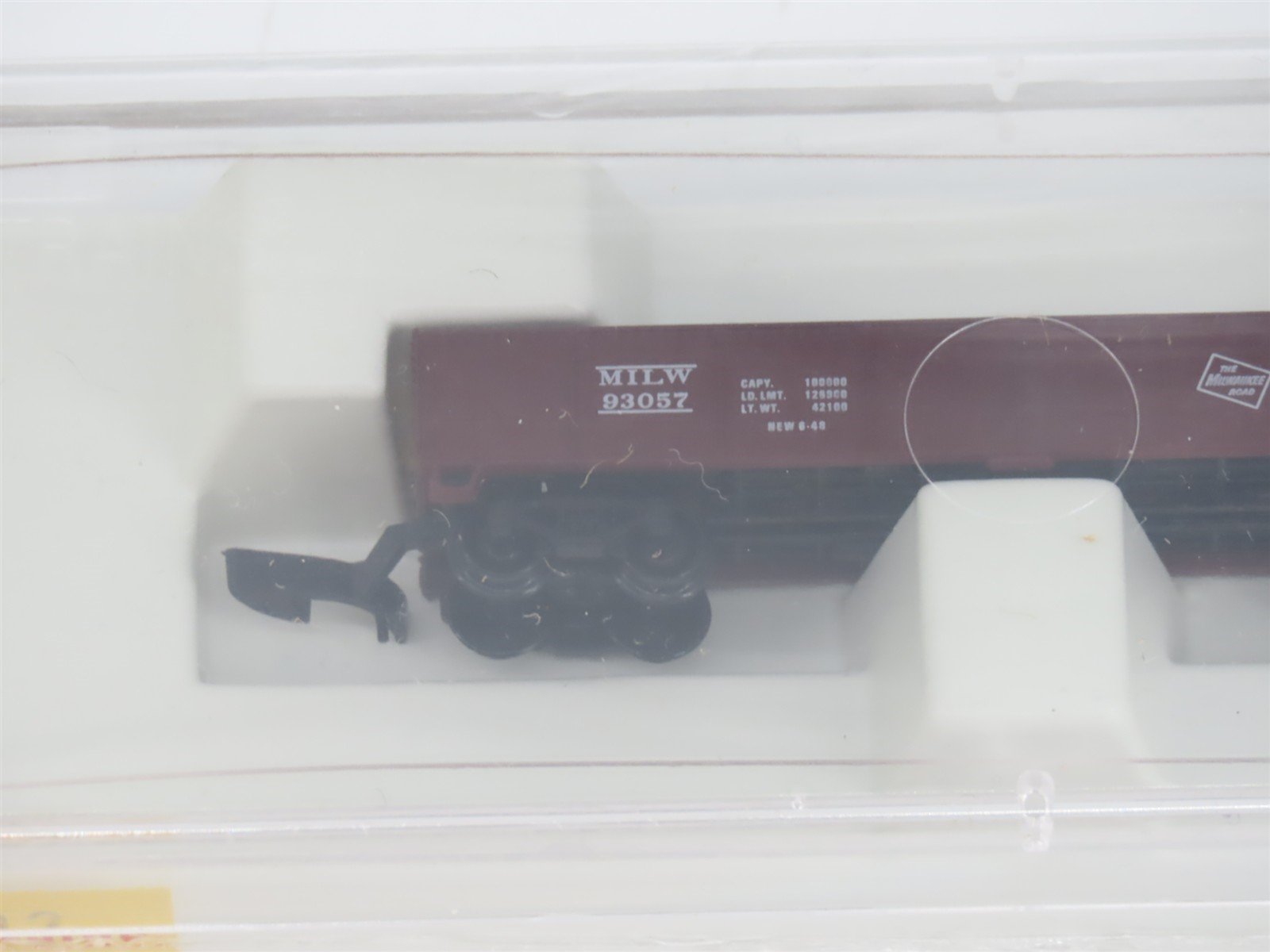 Z Scale Micro-Trains MTL 14302 MILW Milwaukee Road Gondola #93057