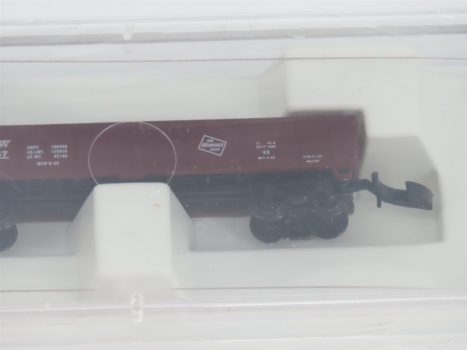 Z Scale Micro-Trains MTL 14302 MILW Milwaukee Road Gondola #93057
