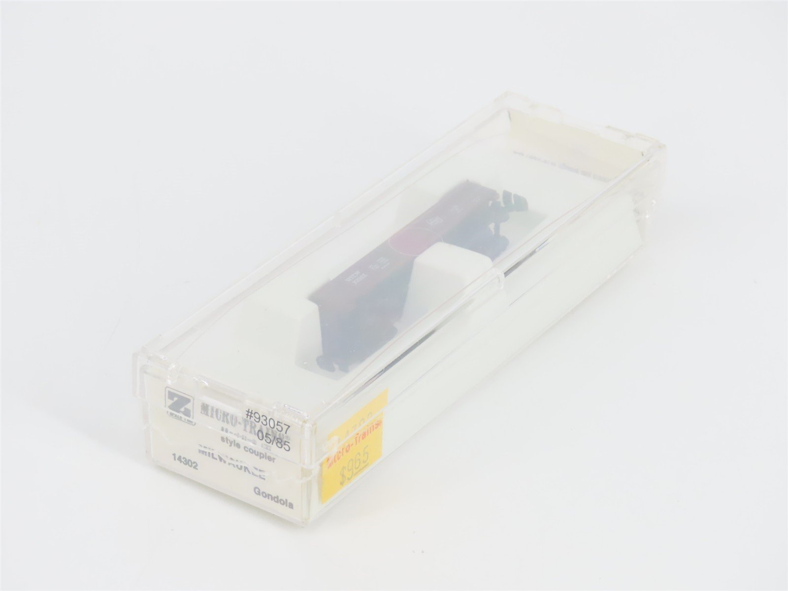 Z Scale Micro-Trains MTL 14302 MILW Milwaukee Road Gondola #93057