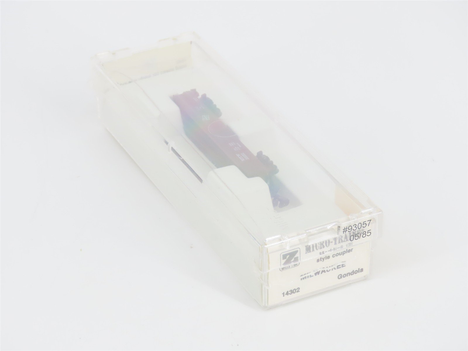 Z Scale Micro-Trains MTL 14302 MILW Milwaukee Road Gondola #93057