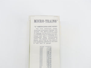 Z Scale Micro-Trains MTL 14302 MILW Milwaukee Road Gondola #93057