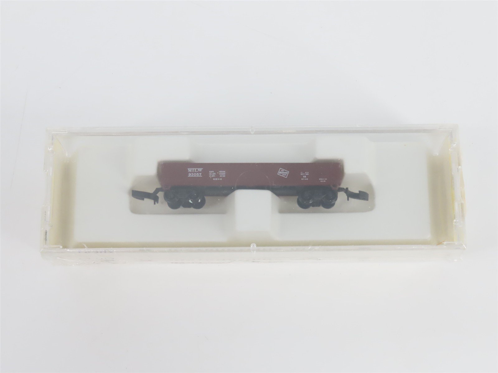Z Scale Kadee Micro-Trains MTL 14302 MILW Milwaukee Road Gondola #93057