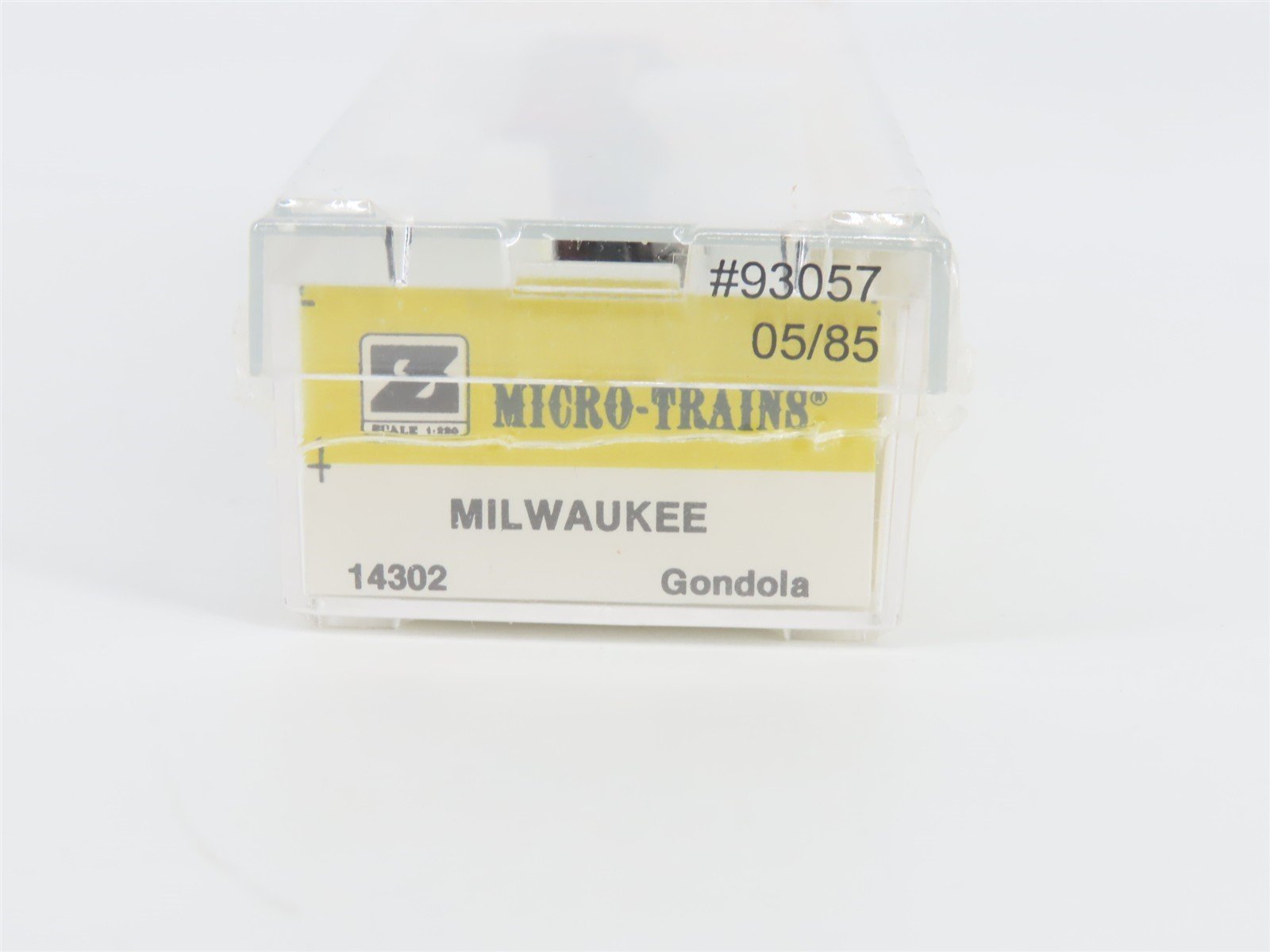 Z Scale Kadee Micro-Trains MTL 14302 MILW Milwaukee Road Gondola #93057