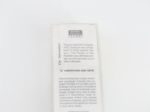 Z Scale Micro-Trains MTL 14210-2 RI Rock Island 50' Box Car #36187