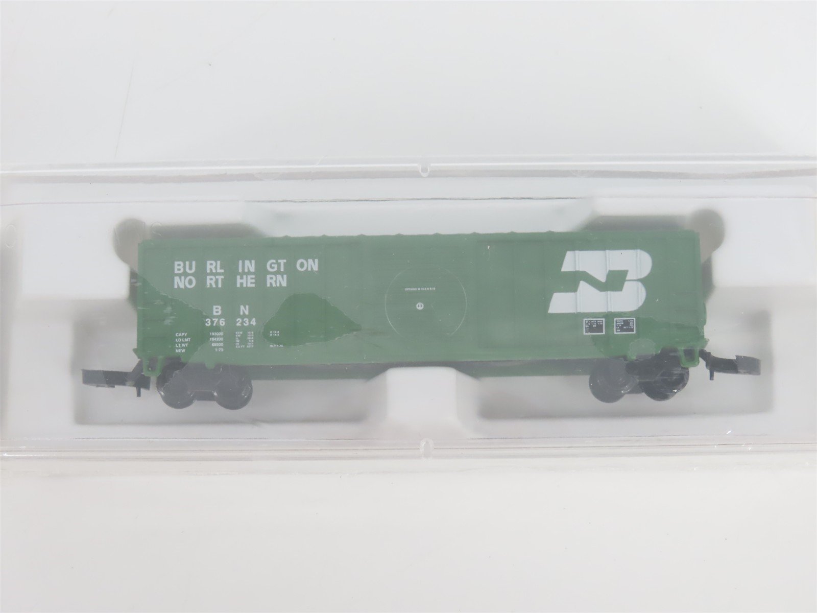 Z Scale Micro-Trains MTL 14212 BN Burlington Northern 50' Box Car #376234