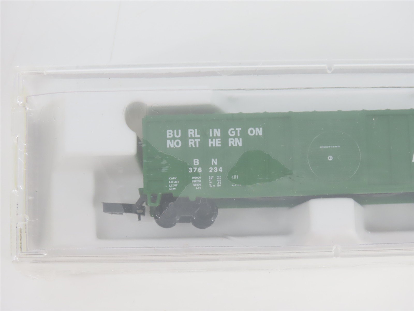 Z Scale Micro-Trains MTL 14212 BN Burlington Northern 50' Box Car #376234