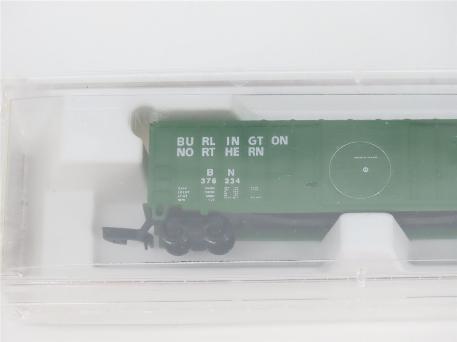 Z Scale Micro-Trains MTL 14212 BN Burlington Northern 50' Box Car #376234
