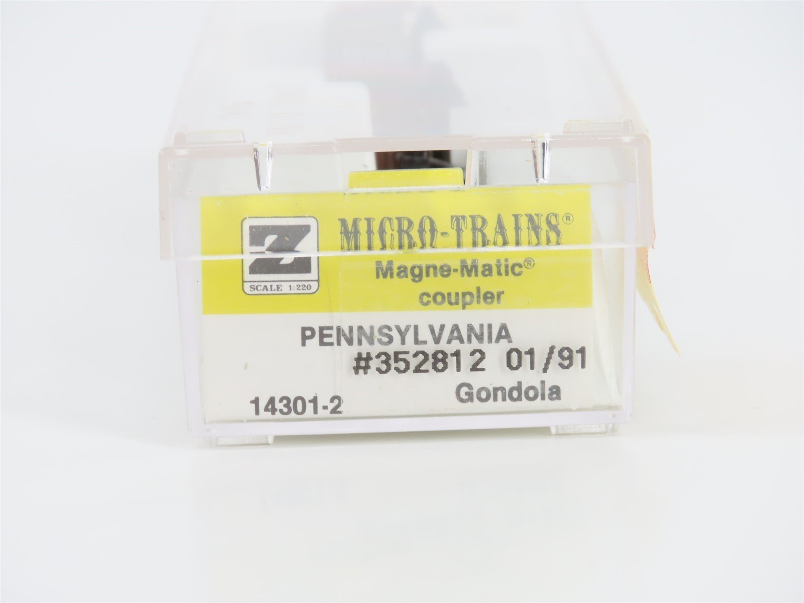 Z Scale Micro-Trains MTL 14301-2 PRR Pennsylvania Gondola #352812