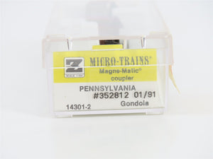 Z Scale Micro-Trains MTL 14301-2 PRR Pennsylvania Gondola #352812