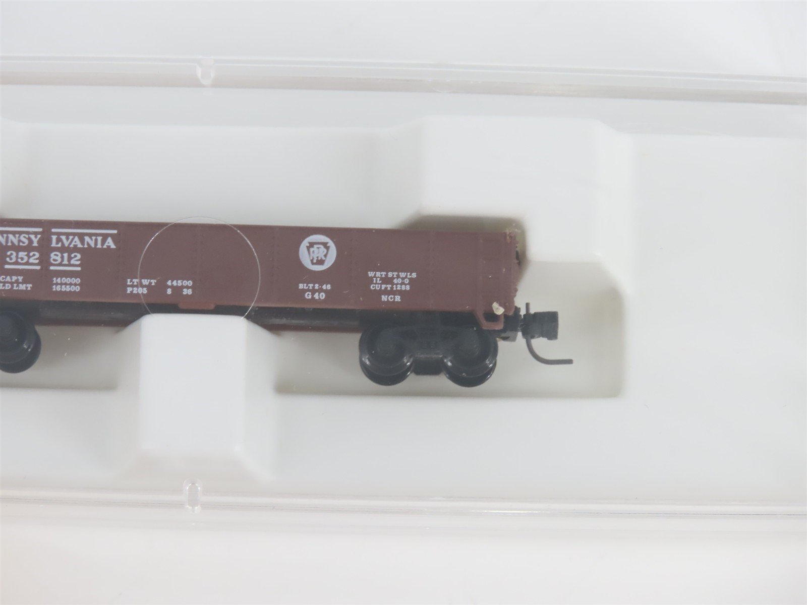 Z Scale Micro-Trains MTL 14301-2 PRR Pennsylvania Gondola #352812