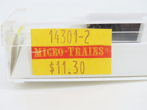 Z Scale Micro-Trains MTL 14301-2 PRR Pennsylvania Gondola #352812