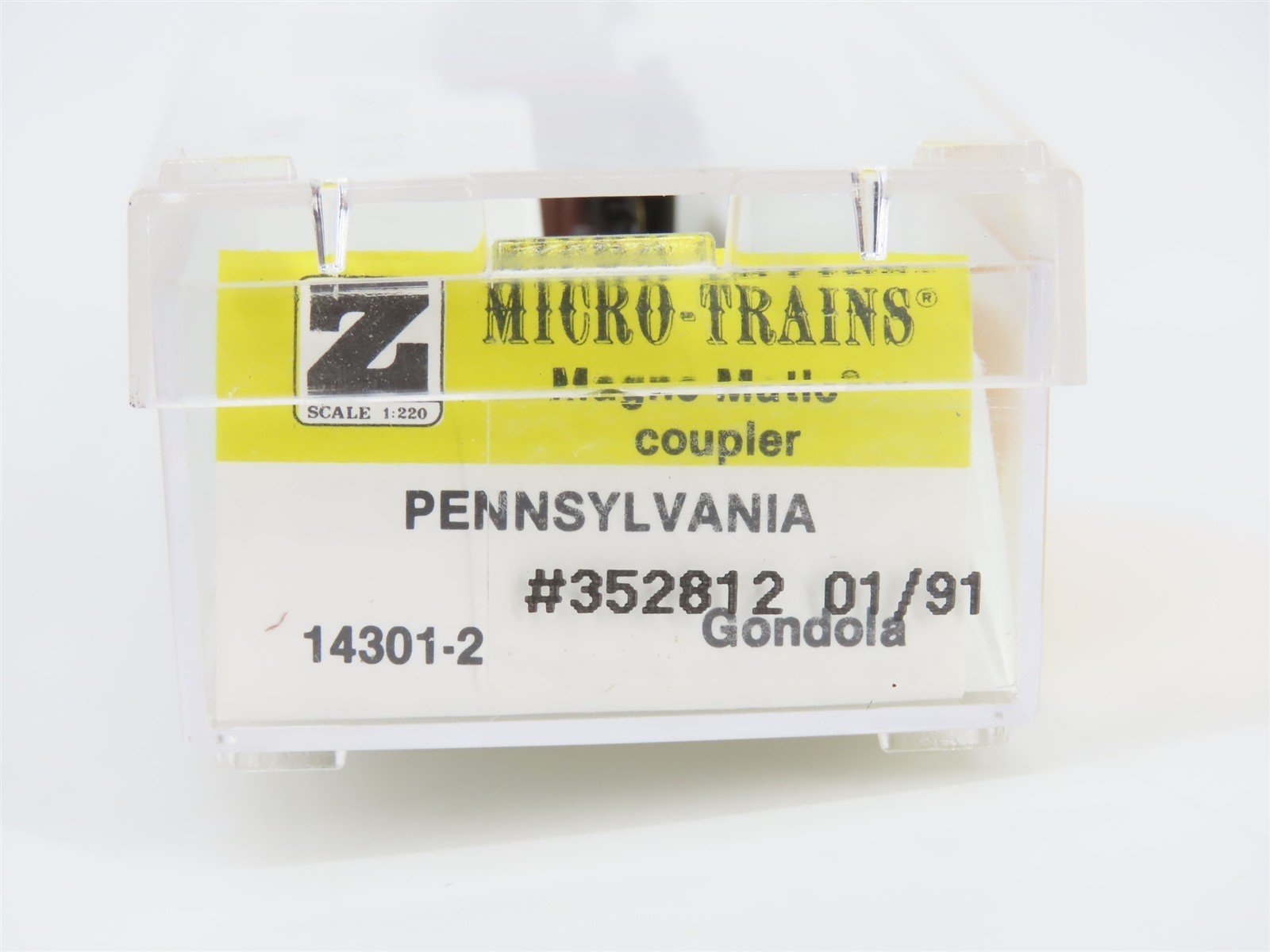 Z Scale Micro-Trains MTL 14301-2 PRR Pennsylvania Gondola #352812