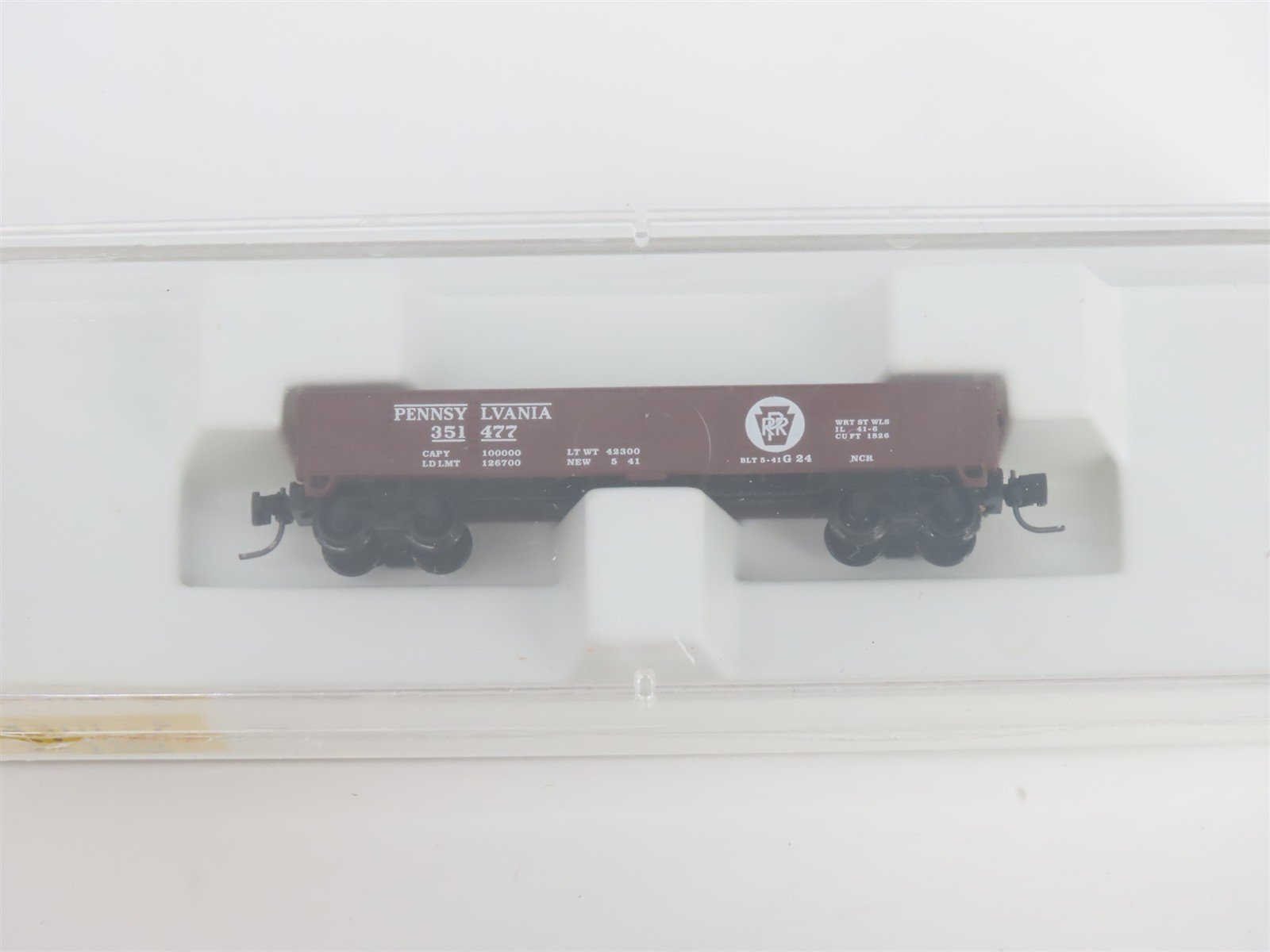 Z Scale Micro-Trains MTL 14301-2 PRR Pennsylvania Gondola #351477
