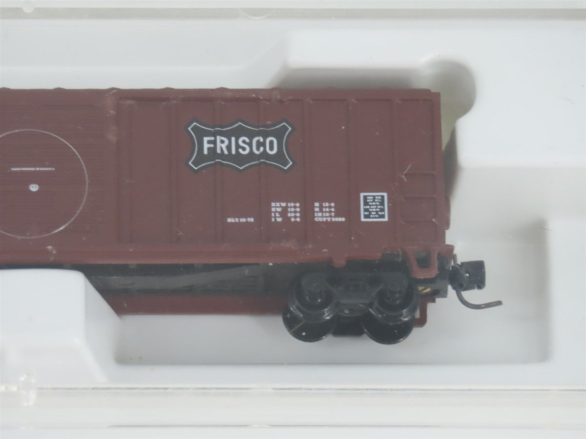 Z Scale Kadee Micro-Trains MTL 14206-2 SL-SF Frisco Ribside Box Car #42473