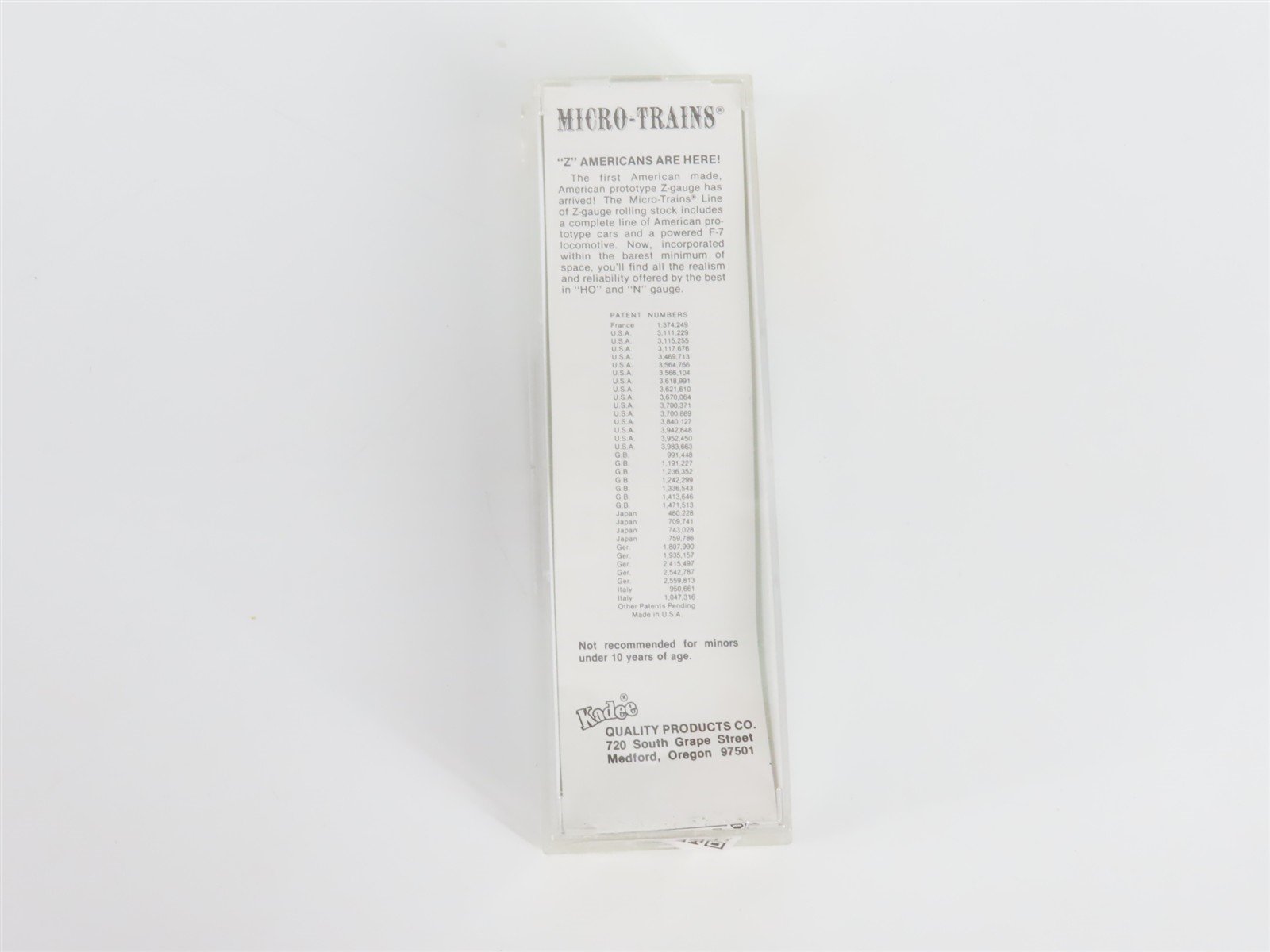 Z Scale Kadee Micro-Trains MTL 14206-2 SL-SF Frisco Ribside Box Car #42473