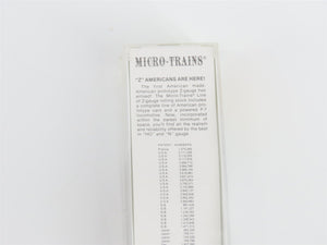 Z Scale Kadee Micro-Trains MTL 14206-2 SL-SF Frisco Ribside Box Car #42473
