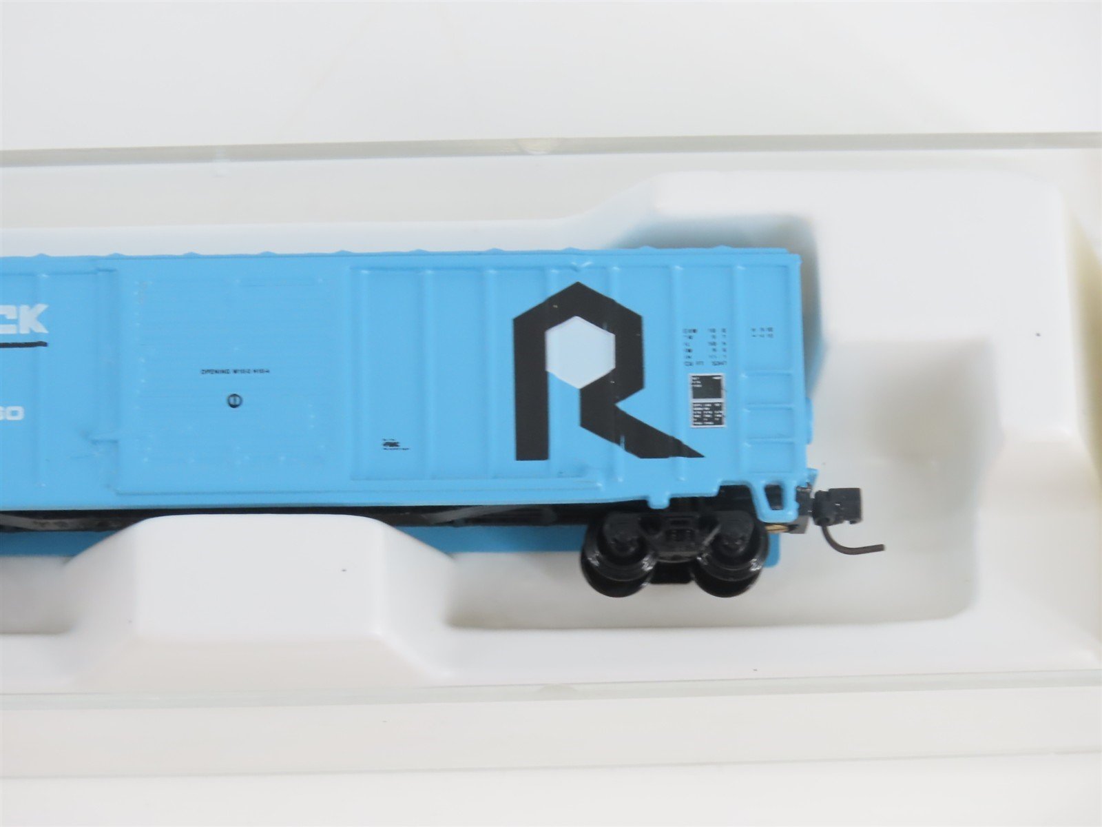Z Scale Kadee Micro-Trains MTL 14204-2 ROCK Route Rock Ribside Box Car #300460