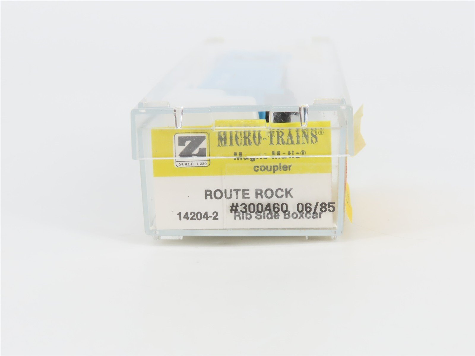 Z Scale Kadee Micro-Trains MTL 14204-2 ROCK Route Rock Ribside Box Car #300460