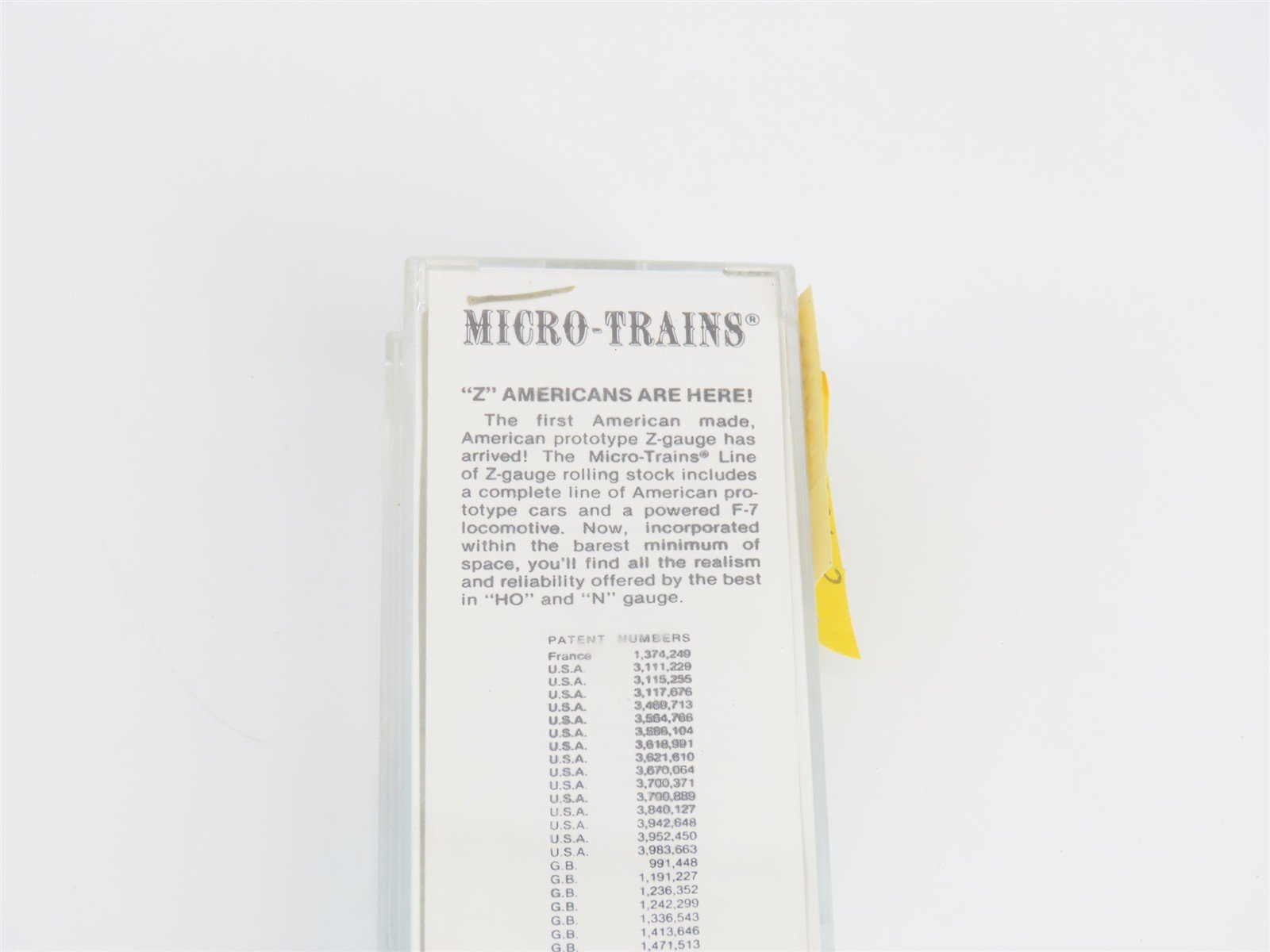 Z Scale Kadee Micro-Trains MTL 14204-2 ROCK Route Rock Ribside Box Car #300460