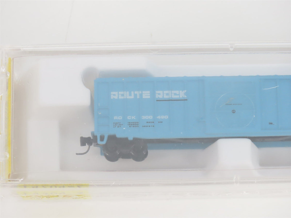 Z Scale Kadee Micro-Trains MTL 14204-2 ROCK Route Rock Ribside Box Car #300490