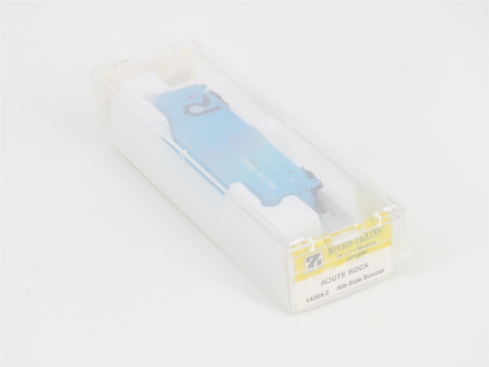 Z Scale Kadee Micro-Trains MTL 14204-2 ROCK Route Rock Ribside Box Car #300490