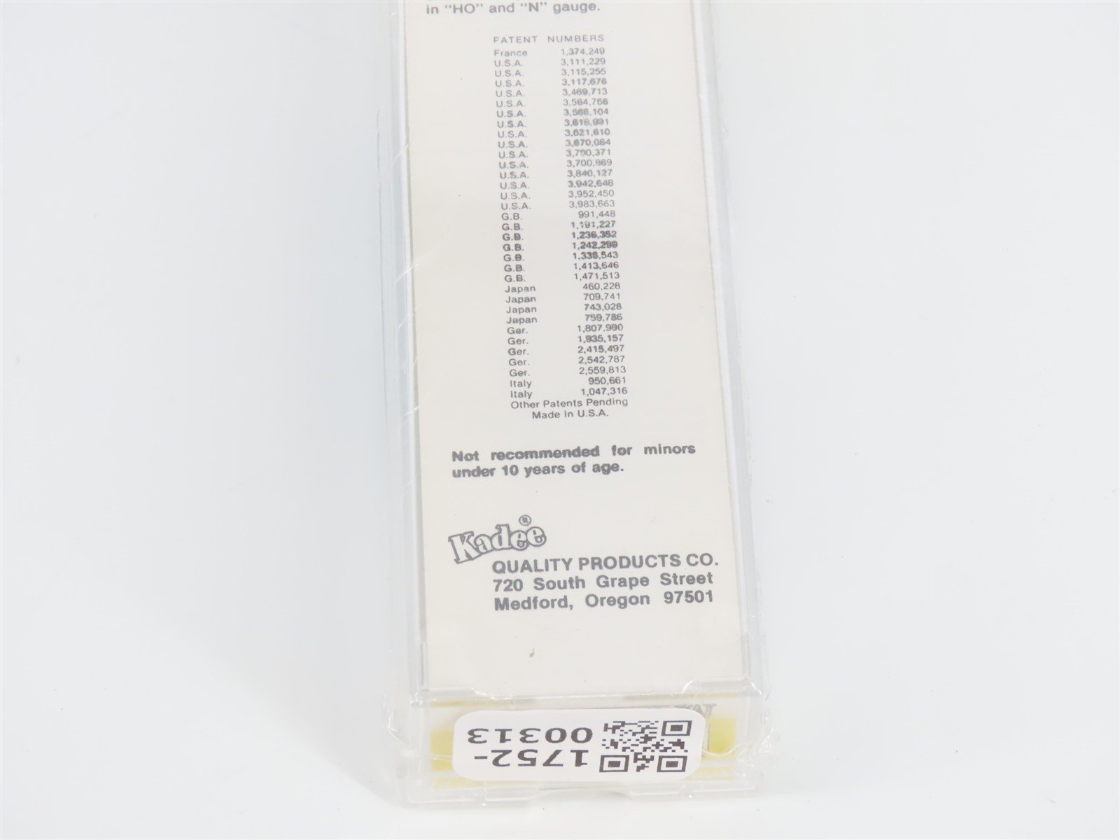 Z Scale Kadee Micro-Trains MTL 14204-2 ROCK Route Rock Ribside Box Car #300490