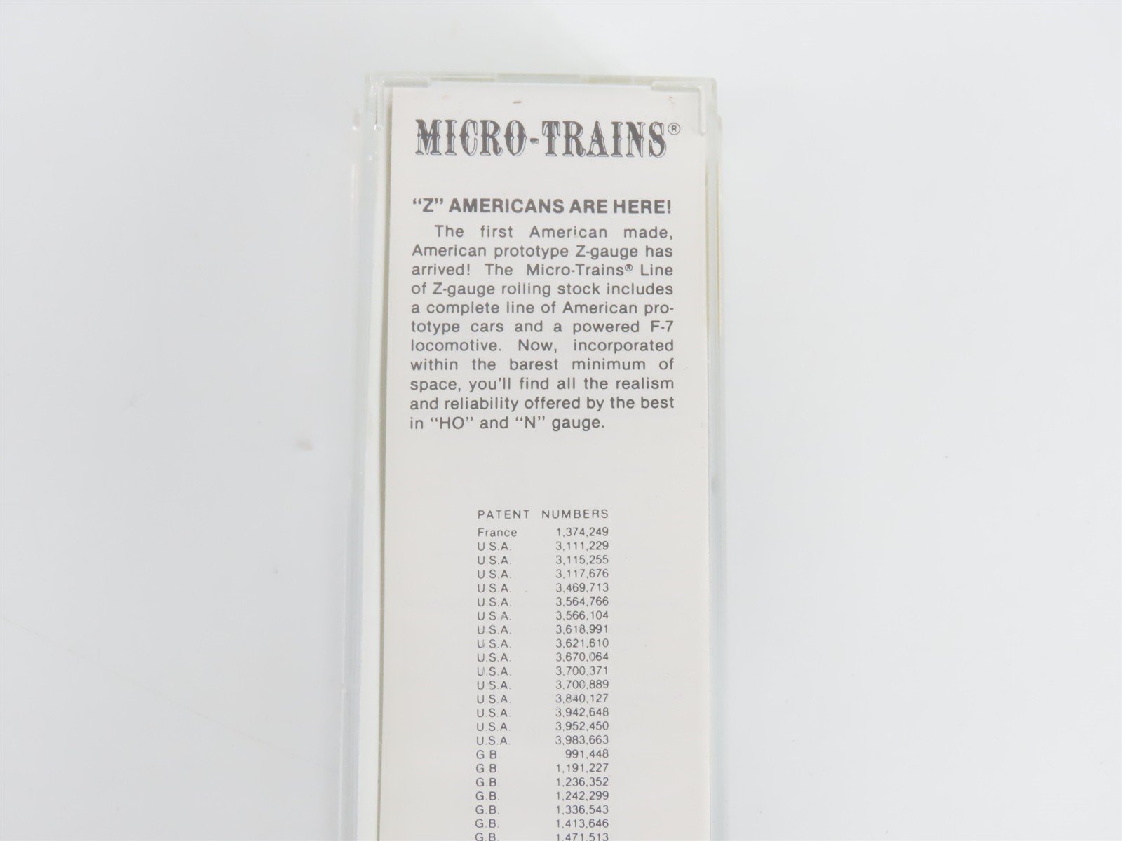 Z Scale Kadee Micro-Trains MTL 14202-2 A&WP Family Lines System Box Car #51427