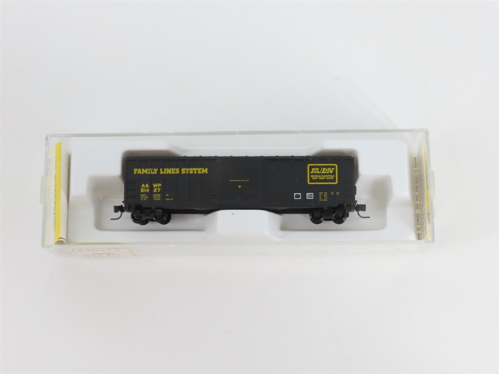 Z Scale Kadee Micro-Trains MTL 14202-2 A&WP Family Lines System Box Car #51427
