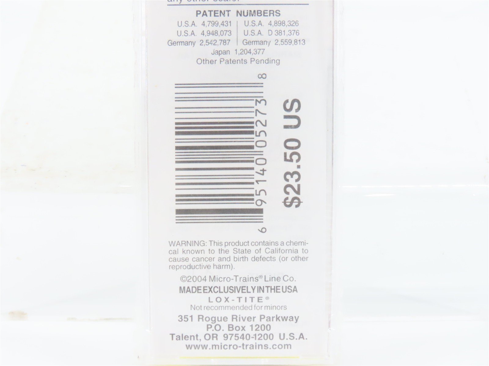 Z Scale Micro-Trains MTL 14149 NYC Pacemaker 40' Single Door Box Car #174728