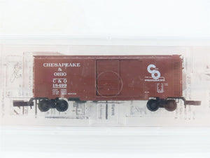 Z Scale Micro-Trains MTL 14151 C&O Chesapeake & Ohio Progress 40' Box Car #18499