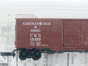 Z Scale Micro-Trains MTL 14151 C&O Chesapeake & Ohio Progress 40' Box Car #18499