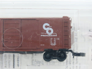 Z Scale Micro-Trains MTL 14151 C&O Chesapeake & Ohio Progress 40' Box Car #18499