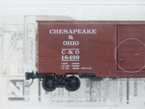 Z Scale Micro-Trains MTL 14151-2 C&O Chesapeake & Ohio Progress Box Car #18499