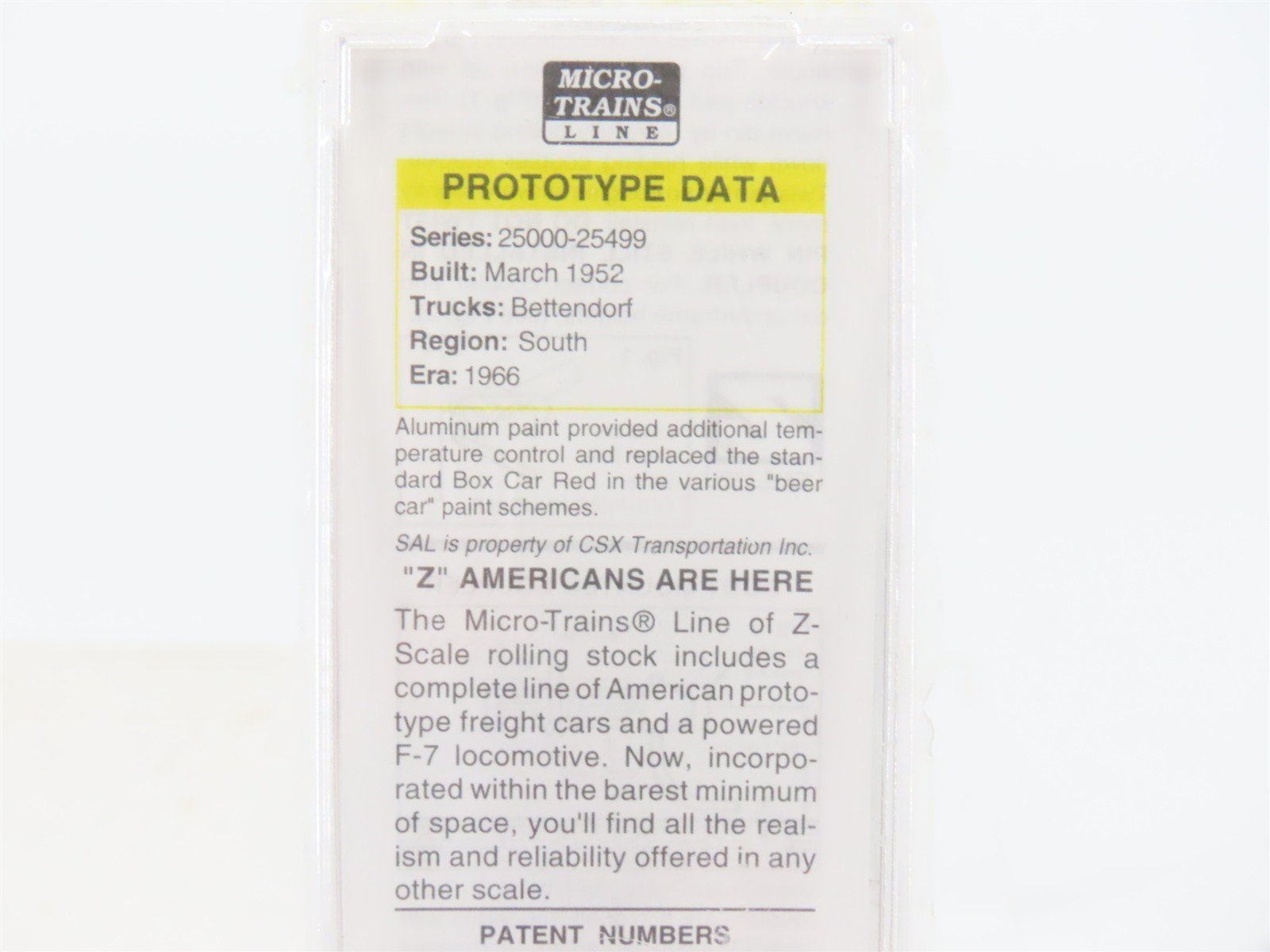 Z Scale Micro-Trains MTL 50000520 SAL Seaboard Air Line 