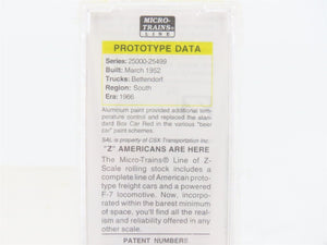 Z Scale Micro-Trains MTL 50000520 SAL Seaboard Air Line 