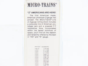 Z Scale Kadee Micro-Trains MTL 14201-2 RBOX Railbox Ribside Box Car #17700