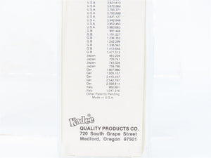 Z Scale Kadee Micro-Trains MTL 14201-2 RBOX Railbox Ribside Box Car #17700