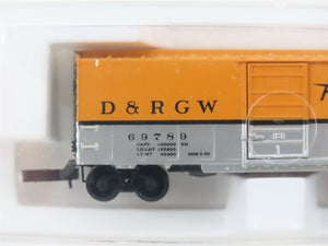 Z Scale Micro-Trains MTL 14148 D&RGW Rio Grande 40' Single Door Box Car #69789