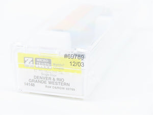 Z Scale Micro-Trains MTL 14148 D&RGW Rio Grande 40' Single Door Box Car #69789